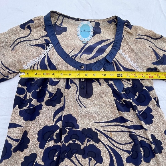 April May Clothing (France) Silk Blouse - Picture 4 of 7